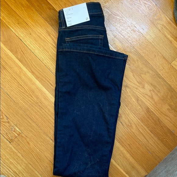 LOFT High Rise Slim Flare Size 27 - Picture 1 of 5